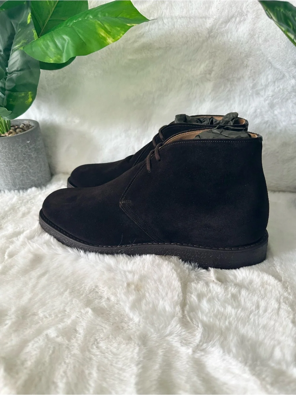 Church's Dark Brown Suede Chukka Boots
